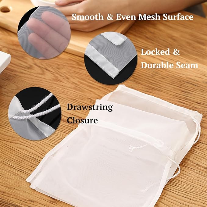 Double-Layer Steel Wire Cleaning Cloth - Non-Scratch Wire Dishcloth Rag Heavy Duty Scrub Pads Multi-Purpose Silver Mesh Scouring Pads for Dishes, Pots, Pans (20)