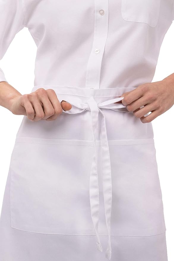 Chef Works Unisex Half Bistro Server Apron
