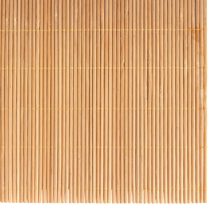 BambooMN Carbonized Bamboo Matchstick Natural Table Runner, Home Décor, 1 Piece