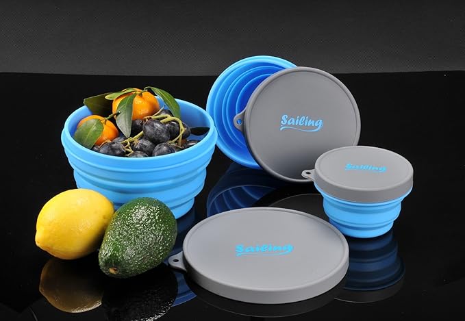 Sailing. Travel Kitchen Tools (Silicone Food Storage)