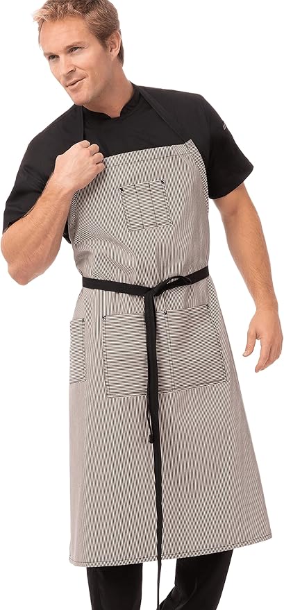 Chef Works Unisex Portland Chefs Bib Apron