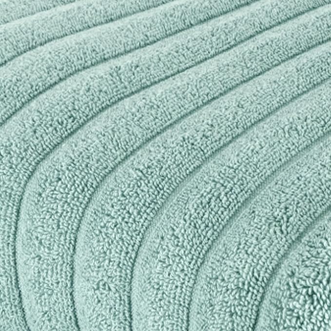 Classic Turkish Towels CTT - Premium 2 Piece Jumbo Bath Sheets, 100% Turkish Cotton, Absorbent & Ultra Comfy Bath Towel Sheets for Hotels & Spa | 40"x65" (Spa Green)