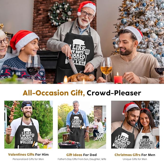 JDNFYGX Gifts for Men Dad Husband - Funny Kitchen Gifts for Men, Birthday Christmas Gifts, Cooking Aprons Gifts for father