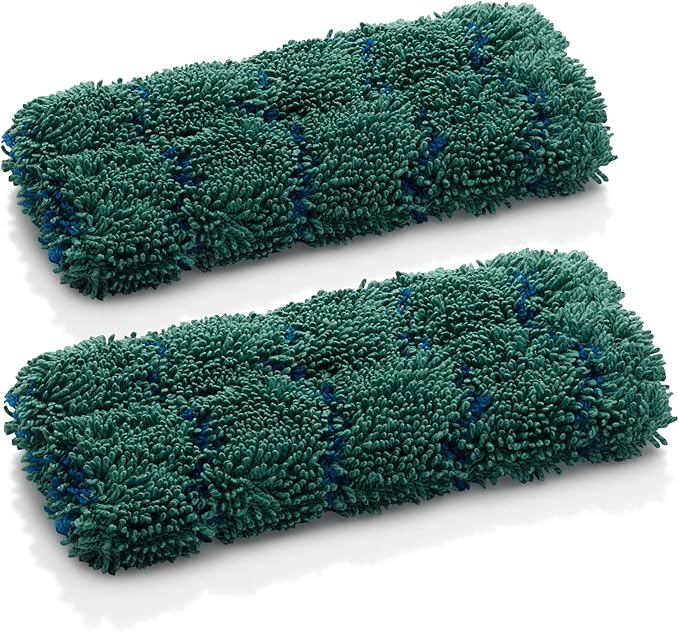 E-Cloth Kitchen Dynamo, Premium Microfiber Non-Scratch Kitchen Dish Scrubber Sponge, Ideal for Dish, Sink and Countertop Cleaning, 100 Wash Guarantee, Green, 2 Pack