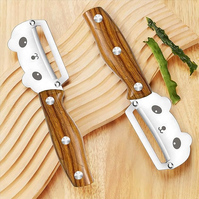 Vegetable Peeler Sharp Stainless Steel Blades for Veggie Potato Sugarcane Pumpkin Papaya Peeling Tool