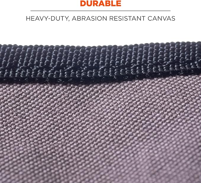 Ergodyne Arsenal 5706 Canvas Waist Tool Apron with 13 Pockets, Gray