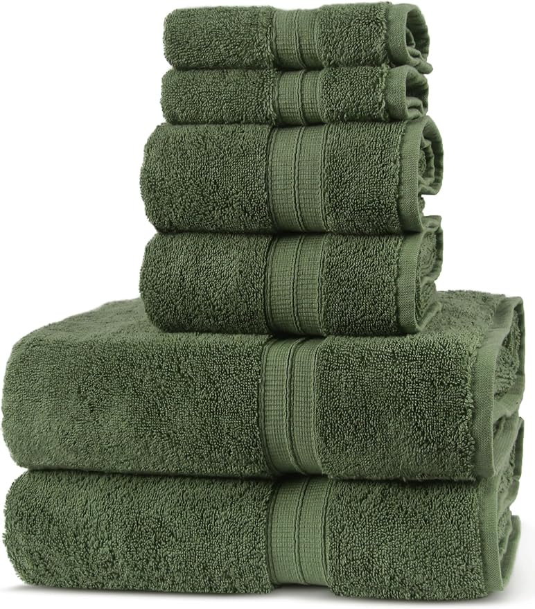 Chakir Turkish Linens Soft & Absorbent 100% Cotton Premium Turkish Towels for Bathroom
