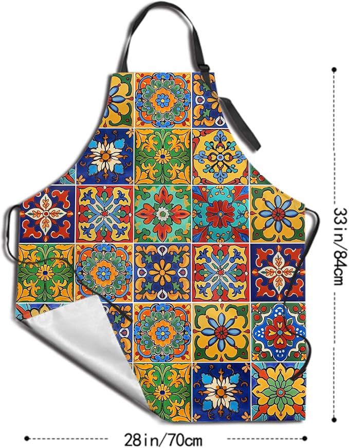 Funny Apron Polyester Grooming Aprons with Pocket for Cooking Kitchen Grilling Adults