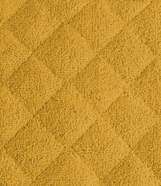 DII Basic Terry Collection Quilted 100% Cotton, Potholder, Mustard, 3 Piece