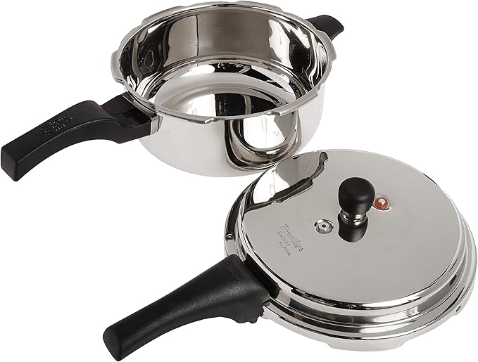 Prestige Deluxe Stainless Steel Deep Pressure Pan 5 liters