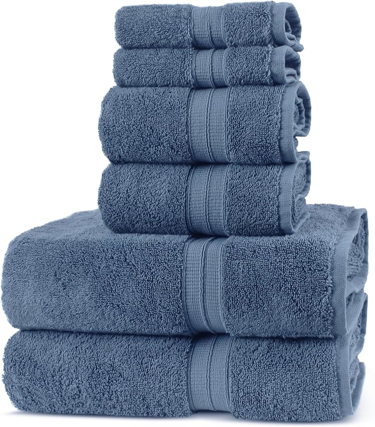 Chakir Turkish Linens Soft & Absorbent 100% Cotton Premium Turkish Towels for Bathroom