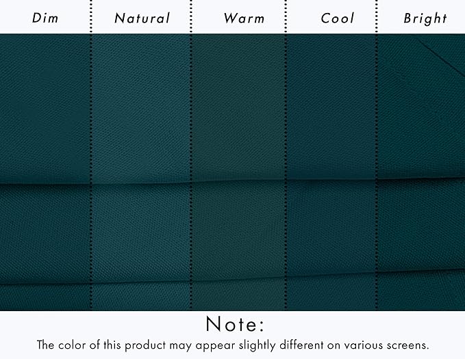 Ruvanti Cloth Napkins Set of 12, 100% Cotton High GSM 18x18 Inches Soft, Washable, Highly Durable & Absorbent, Perfect for Parties, Christmas, Thanksgiving Dinners – Deep Teal