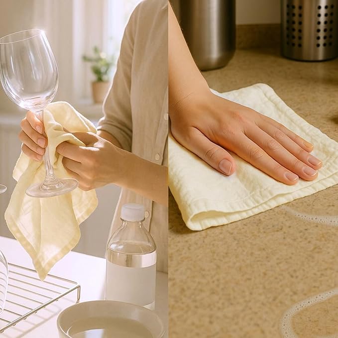 Flour Sack Towels | Tea Towel for Crafts| Kitchen Dish Cotton Blank Towel for Embroidery| Baking Bread Proofing Linen Cover| Super Absorbent Quick Dry| 3 Pack 18"x 28" White
