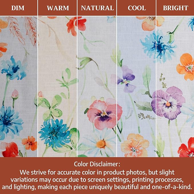 Maison d' Hermine Cloth Napkins Set of 4 100% Cotton Everyday Reusable Square Napkins Cloth Washable Dinner Party Wedding Restaurant Gifts for Mothers Day Spring/Summer(Summer Whisper, 20" x 20")