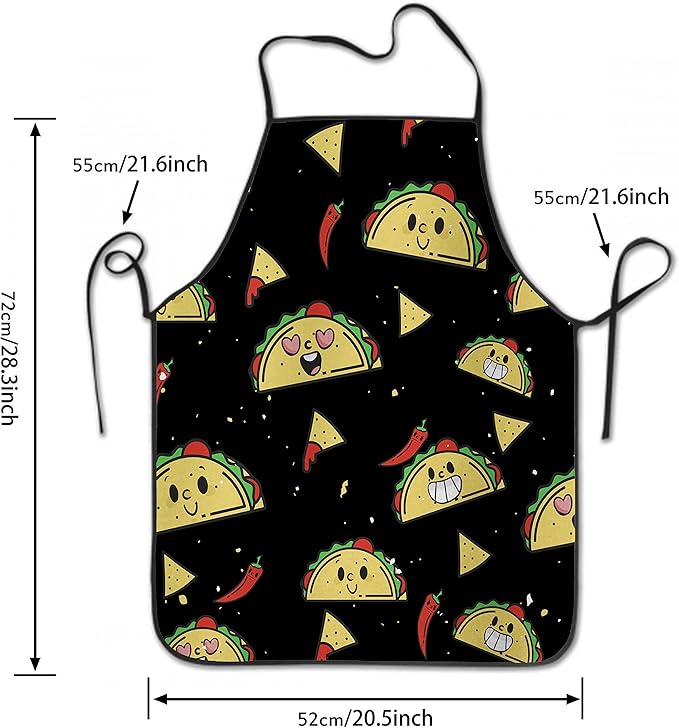 Funny Apron for Men Women Baking Gardening Sewing BBQ Waterproof Cute Gifts