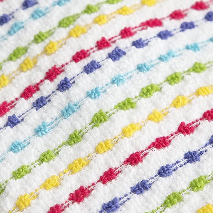Ritz Pebble Bar Mop Towels: Highly Absorbent and Super Soft, 100% Cotton, Durable Super Absorbent Kitchen Bar Towels for Wiping Tables and Counters, 16x18, 4-Pack, Summer