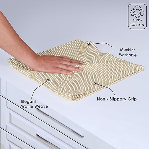12 Pack Dual Tone Waffle Weave Dish Cloth, 12x12 Inch, 100% Cotton Dishcloth Set, Super Absorbent, Fast Dry, Teal Towels, Soft Hand Towel, Durable Dish Rags & Wash Cloth, Beige