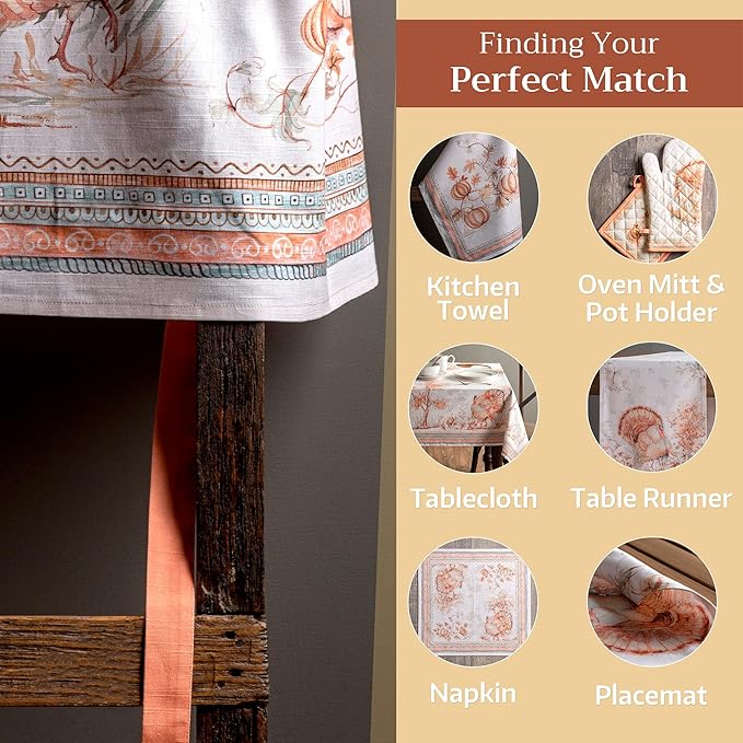 Maison d' Hermine 100% Cotton Apron for women with Pocket Kitchen Chef Apron for Men Cooking Mothers Day Gifts