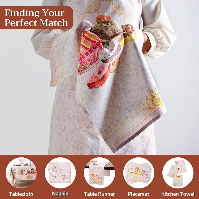 Maison d' Hermine 100% Cotton Apron for women with Pocket Kitchen Chef Apron for Men Cooking Mothers Day Gifts