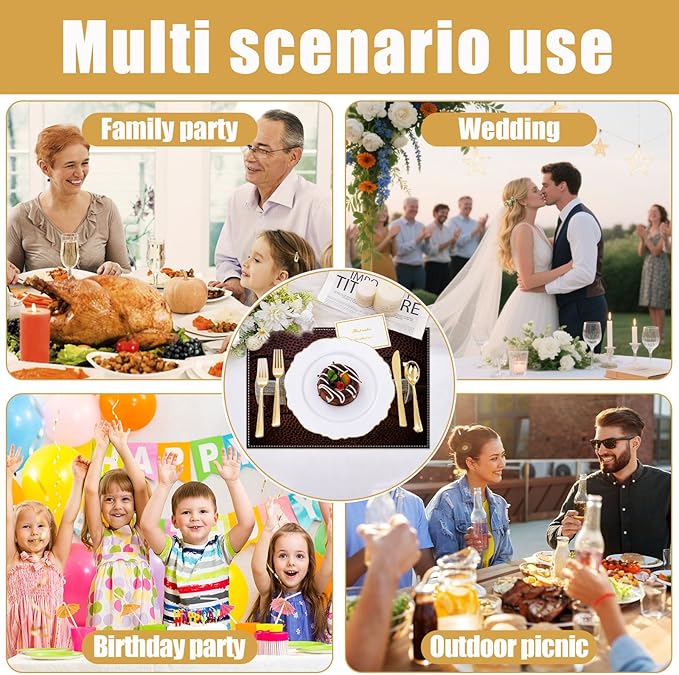 American Football Placemats Set of 6, Sport Ball Lover Linen Place Mat Washable Stain Resistant Table Mats for Farmhouse Kitchen Dining Party Wedding Decor 12x18 Inch