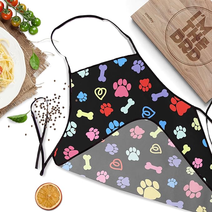 Funny Apron for Men Women Baking Gardening Sewing BBQ Waterproof Cute Gifts