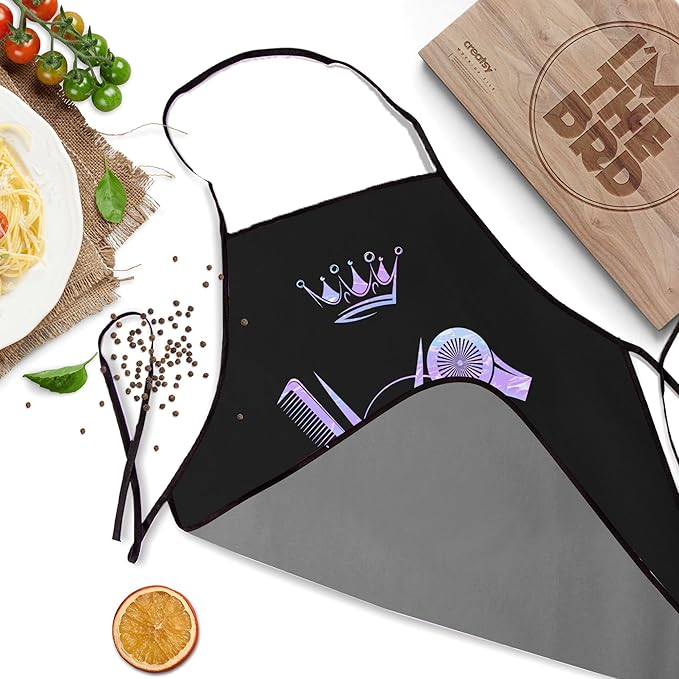 Funny Apron for Men Women Baking Gardening Sewing BBQ Waterproof Cute Gifts