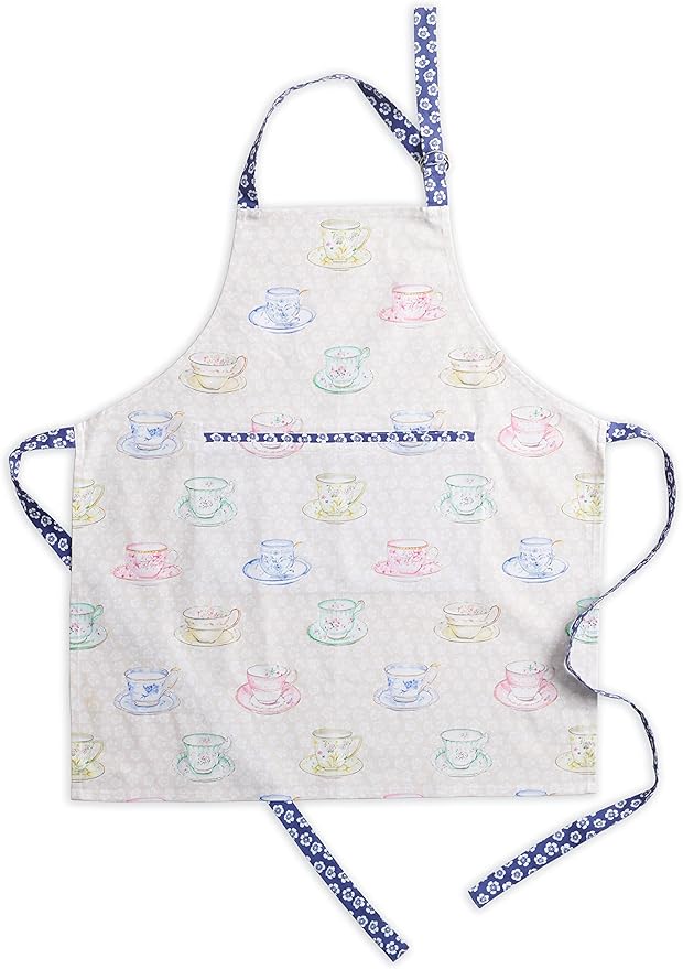Maison d' Hermine 100% Cotton Apron for women with Pocket Kitchen Chef Apron for Men Cooking Mothers Day Gifts