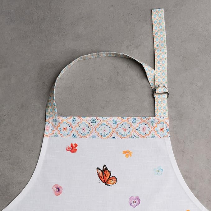 Maison d' Hermine 100% Cotton Apron for women with Pocket Kitchen Chef Apron for Men Cooking Mothers Day Gifts