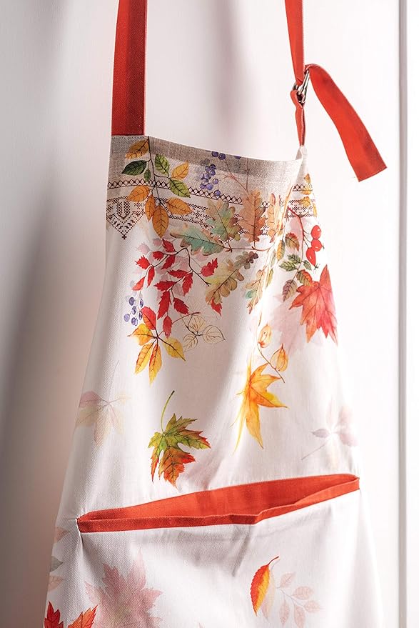 Maison d' Hermine 100% Cotton Apron for women with Pocket Kitchen Chef Apron for Men Cooking Mothers Day Gifts