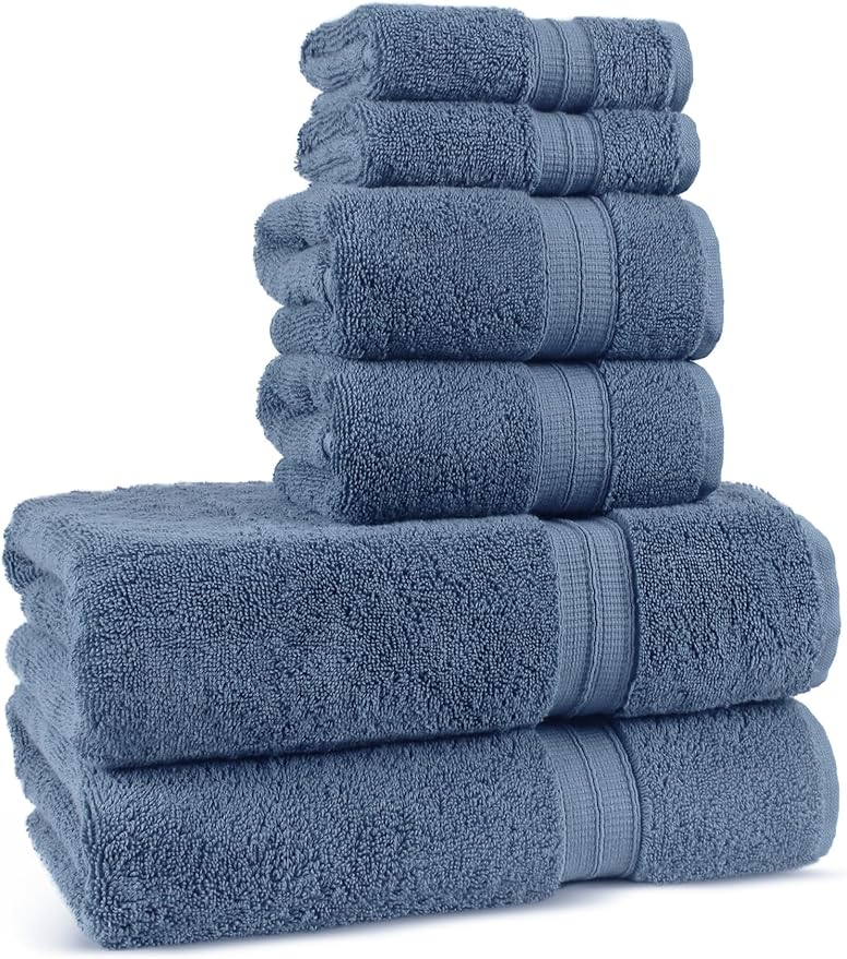 Chakir Turkish Linens Soft & Absorbent 100% Cotton Premium Turkish Towels for Bathroom