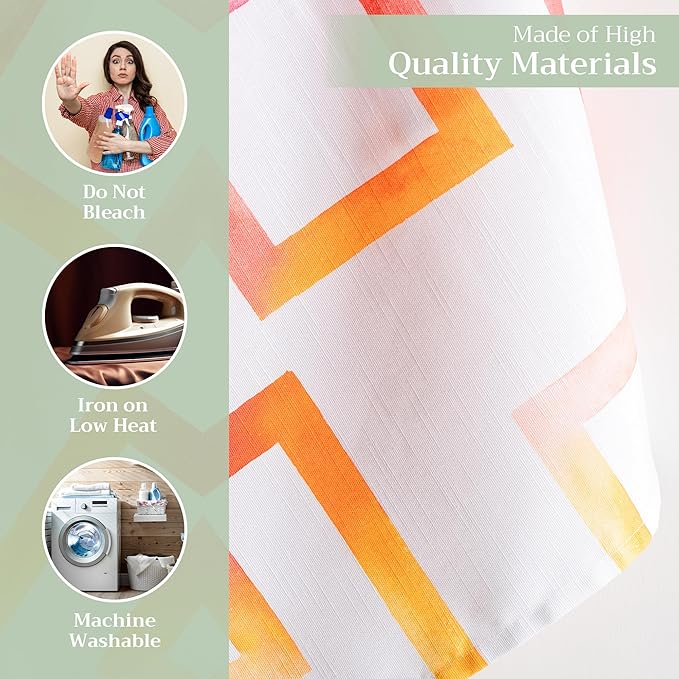 Maison d' Hermine Kitchen Towels Set of 3 100% Cotton 27.50" x 20" Reusable Cloth Tea Dish Towels Absorbent with Hanging Loop for Kitchen Gifts for Mothers Day Spring/Summer (Summer Maze)