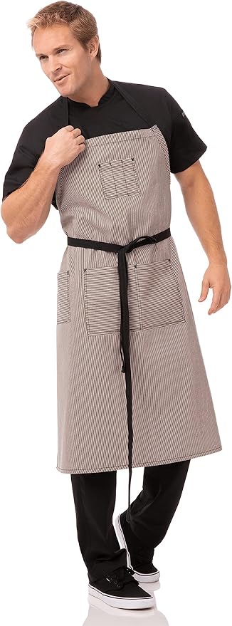 Chef Works Unisex Portland Chefs Bib Apron