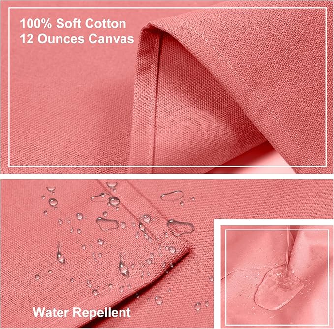 ZOMAO Chef Apron for Women Men with Large Pockets, Cotton Canvas Cross Back Waterproof Work Aprons for Kitchen Cooking Bib