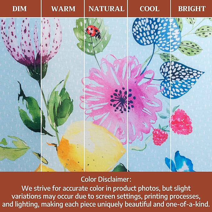 Maison d' Hermine Kitchen Towels Set of 3 100% Cotton 27.50" x 20" Reusable Cloth Tea Dish Towels Absorbent with Hanging Loop for Kitchen Gifts for Mothers Day Spring/Summer (Jardin D'Ete - Mint)