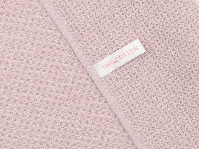 Mia'sDream Cotton Hand Face Head Towel Waffle Weave Kitchen Tea Towel Dish Towels, Soft and Absorbent Bath Guest Gym Towel Washcloths, 13inch x 28inch 3 Pack (Multi Color)
