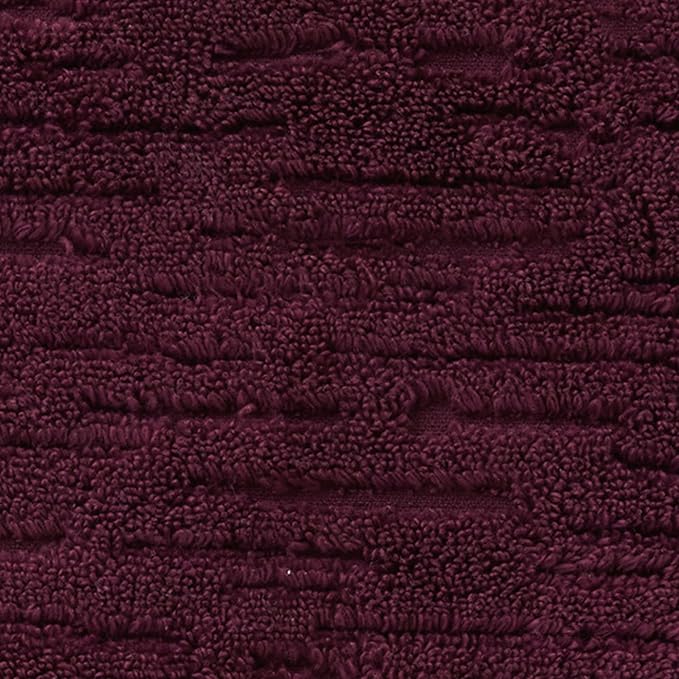 SKL Home CloudSoft 100% Cotton Luxury 6-Piece Towel Set, 600 GSM, Ultra Plush & Absorbent - 2 Bath Towels, 2 Hand Towels, 2 Washcloths, Bordeaux