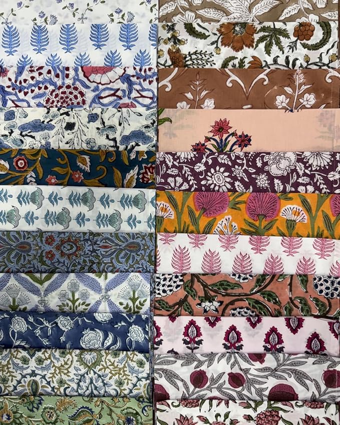 Ridhi Napkin, Kitchen Towels, Table Decor, Table Linen, Cotton Napkins, Cloth Napkins, Set of 6, Size 20"x 20", Block Print Lunch, Dinner Napkins