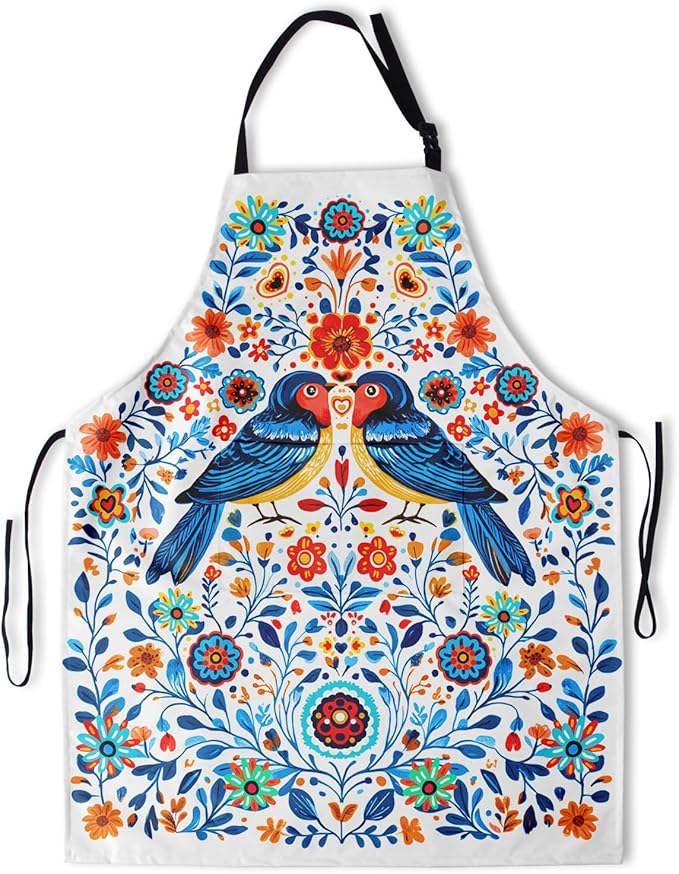 Funny Apron Polyester Grooming Aprons with Pocket for Cooking Kitchen Grilling Adults