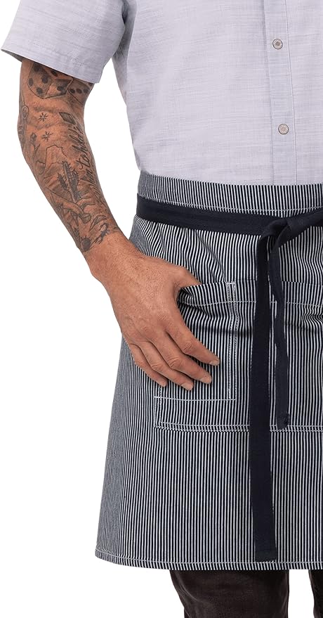 Chef Works Unisex Portland Half Bistro Apron