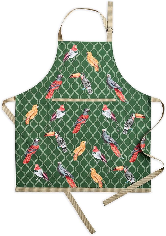 Maison d' Hermine 100% Cotton Apron for women with Pocket Kitchen Chef Apron for Men Cooking Mothers Day Gifts