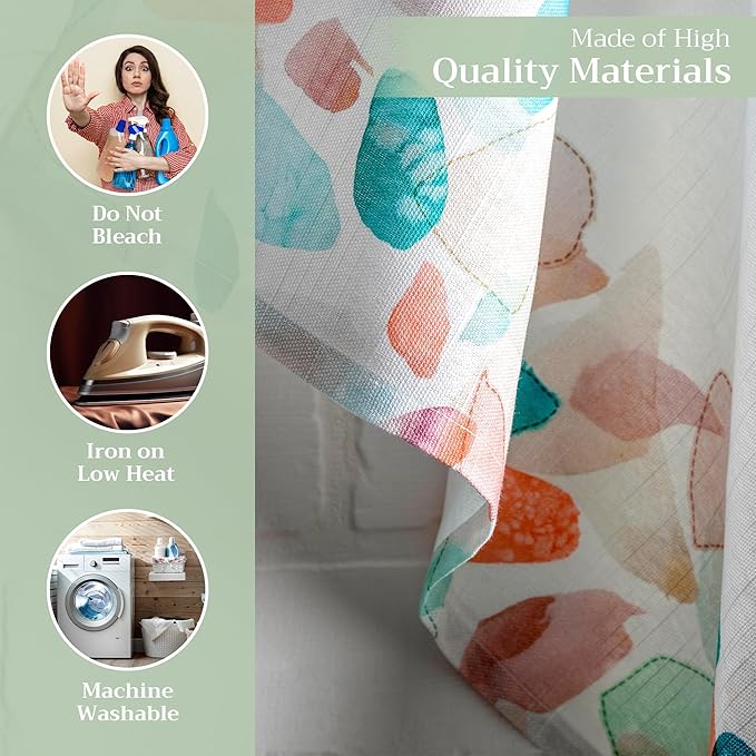Maison d' Hermine Kitchen Towels Set of 3 100% Cotton 27.50" x 20" Reusable Cloth Tea Dish Towels Absorbent with Hanging Loop for Kitchen Gifts for Mothers Day Spring/Summer (Summer Picnic)