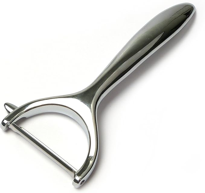 RSVP International Vegetable Peelers and Slicing Kitchen Collection, Y-Shaped Peeler, Stainless Steel
