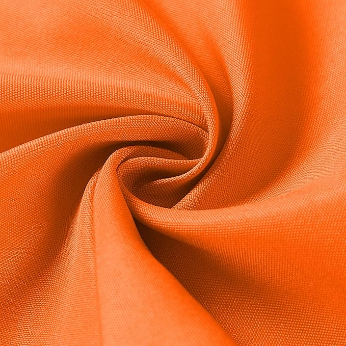 Cloth Napkins 20x20 inch Washable Polyester Dinner Napkins Soft Table Napkins for Wedding Party Dining Banquet(PurpleOrange,50PCS)