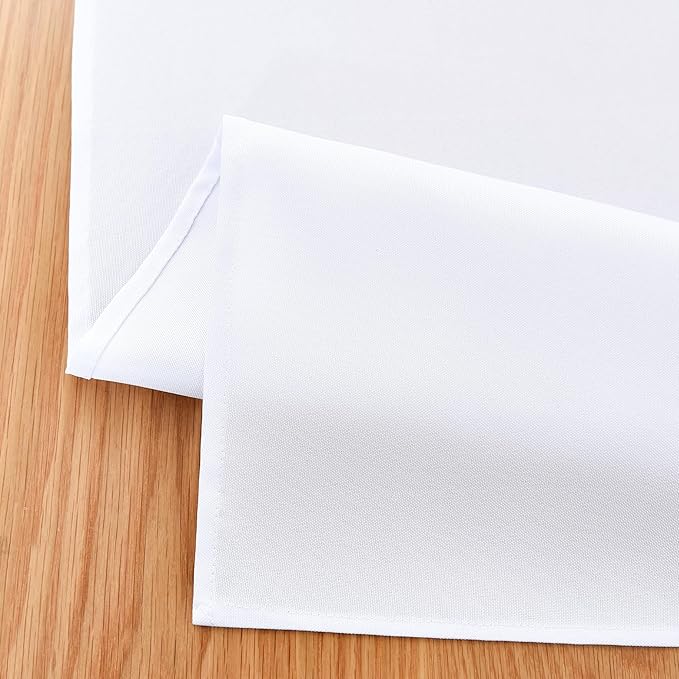Farmhouse White Table Runner Small Short Table Runners 36 Inches Coffee Table Runner for Dresser Living Room Bedroom Holiday Party Banquet 12X36 Inch
