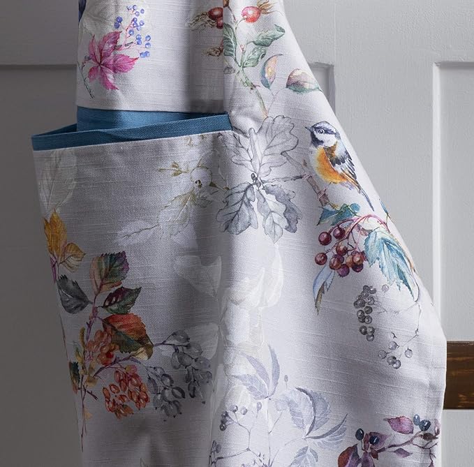 Maison d' Hermine 100% Cotton Apron for women with Pocket Kitchen Chef Apron for Men Cooking Mothers Day Gifts