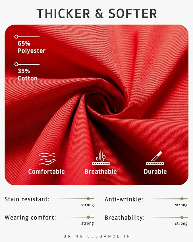 Syntus Apron for Men Women, Adjustable Cooking Kitchen Chef Aprons with 2 Pockets, Cotton/Polycotton/Polyester
