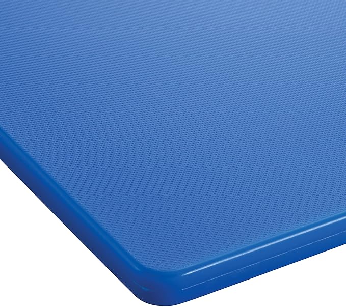 Winco Cutting Board, 12 x 18 x 1/2-Inch, Blue