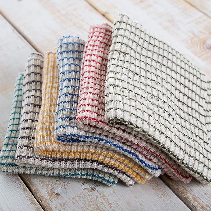 RADA Cutlery 2-Piece Dishcloths (B305), 11" x 12ʺ, Multicolored (Colors Will Vary)