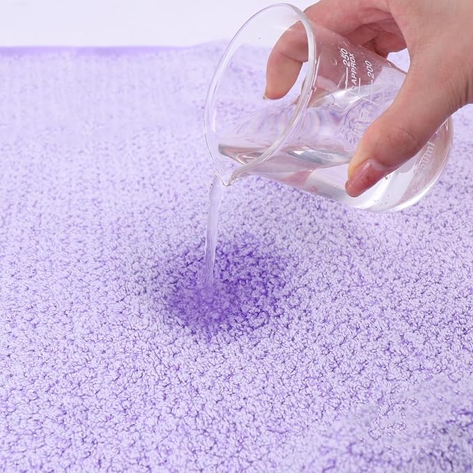 Everplush 4-Piece Premium Hand Towel Sets: Super-Soft, Highly Absorbent & Quick Drying Bathroom Towels – Versatile for Hotel, Bathroom, Shower, Spa, 16x30 Inches (Lavender, 16" x 30")