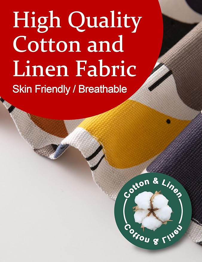 Big Plus Size Aprons for Women with Pockets Cotton Linen Baking Kitchen Cooking